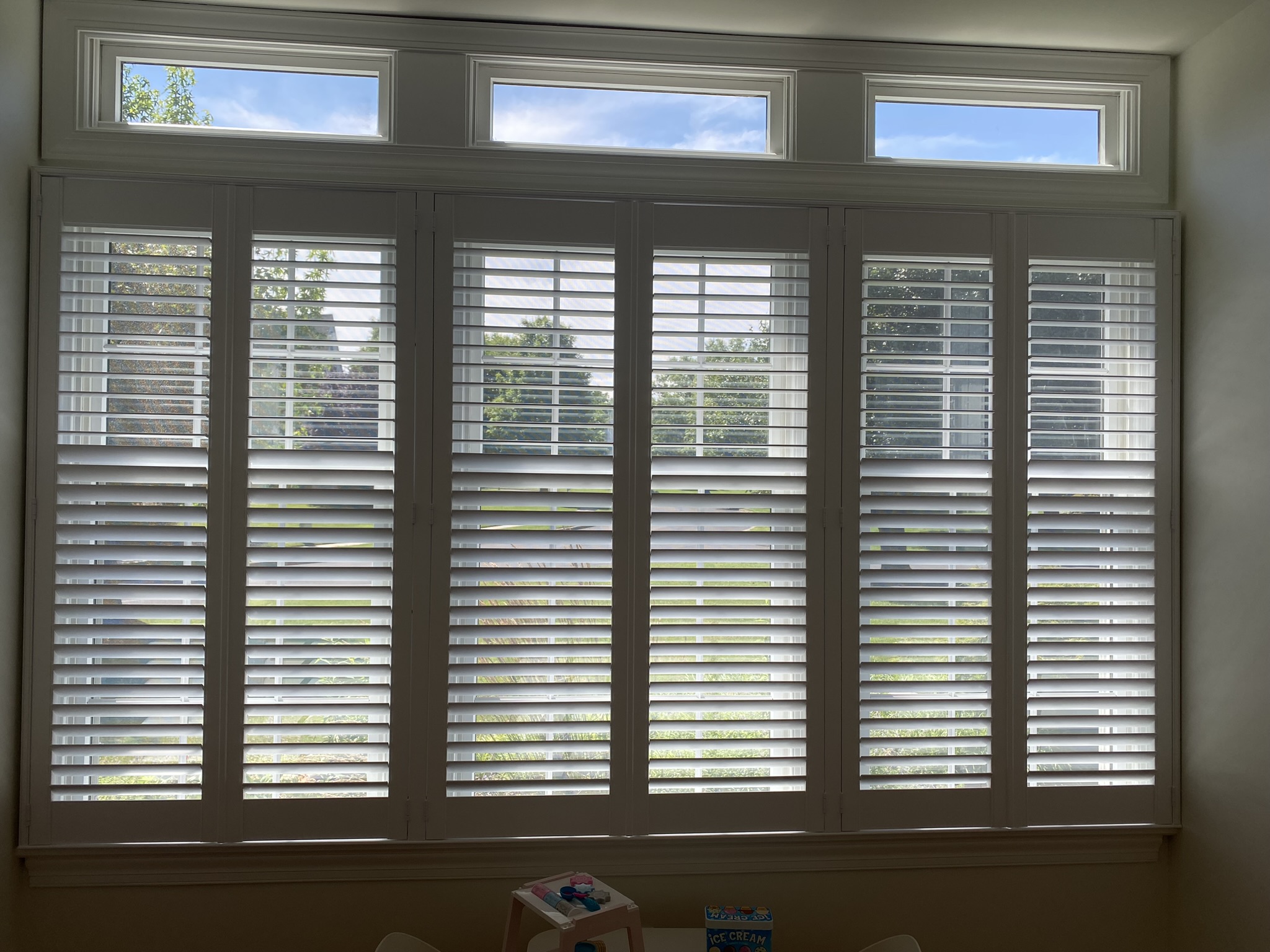 Plantation shutters